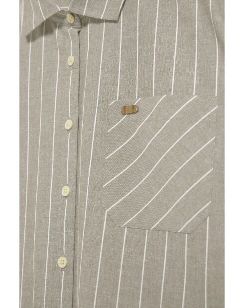 L-S Clara beige hemd