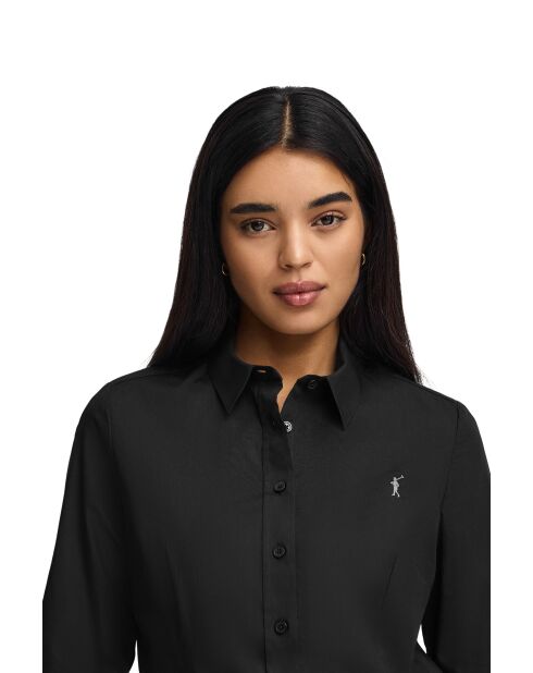 Chemise L-S Yannick noire
