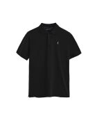 S-S Mehdi schwarzes Poloshirt