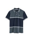 Polo azul vaquero S-S Noémie