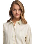 L-S Amaury beige hemd