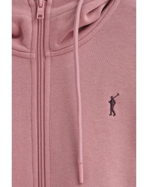 Patrice roze sweatshirt in poedervorm