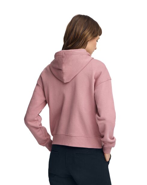 Patrice roze sweatshirt in poedervorm