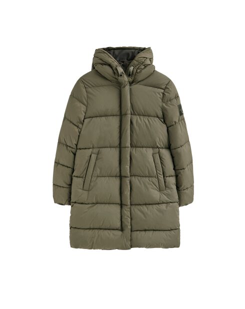 Blandine militaire groene jas