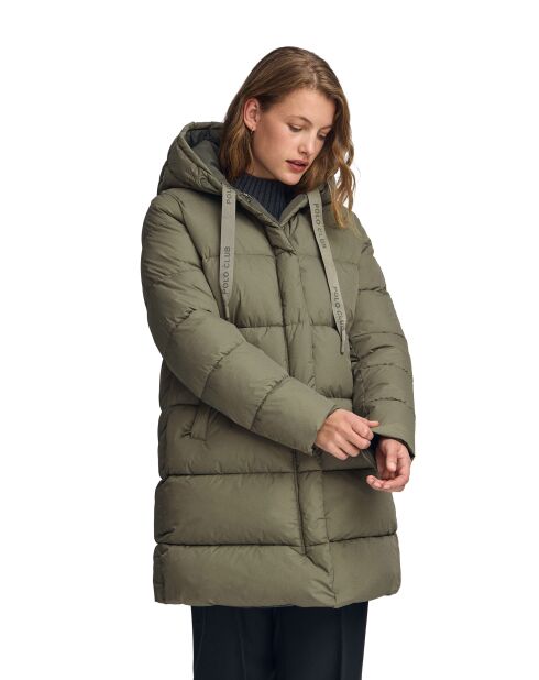 Blandine militaire groene jas