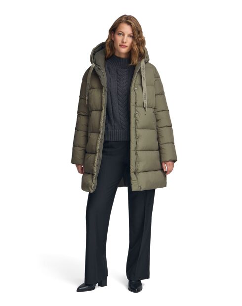 Blandine militaire groene jas