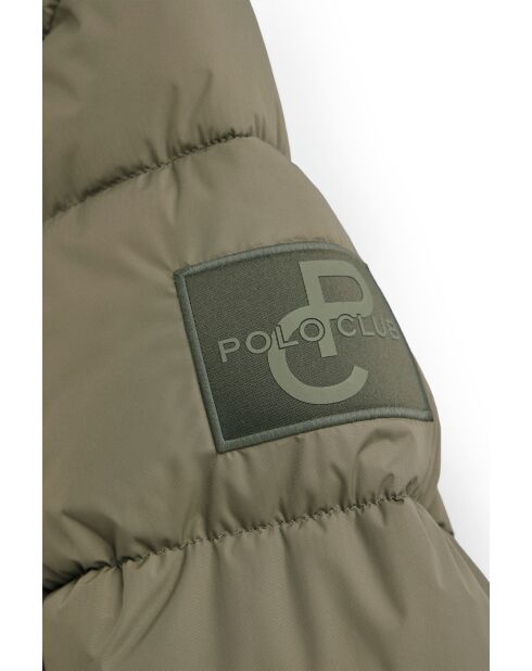 Blandine militaire groene jas