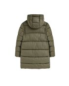 Blandine militaire groene jas