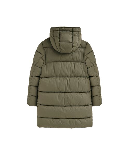 Blandine militaire groene jas