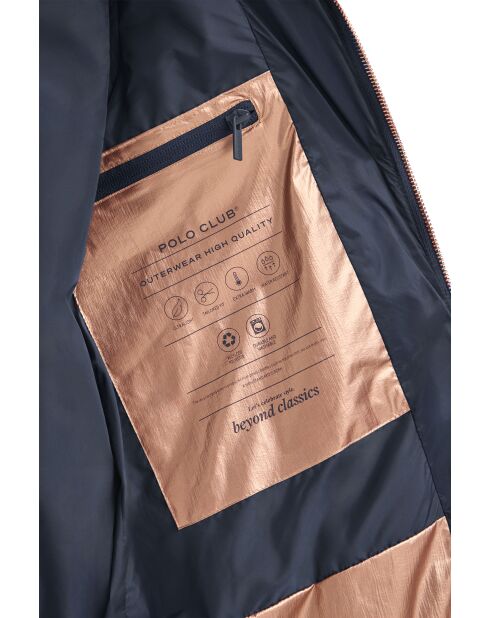 Mouwloze jas Adèle marine