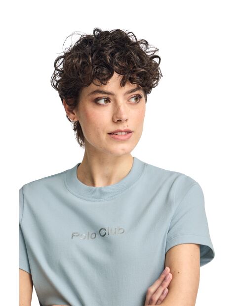 T-shirt S-S Louise bleu pâte