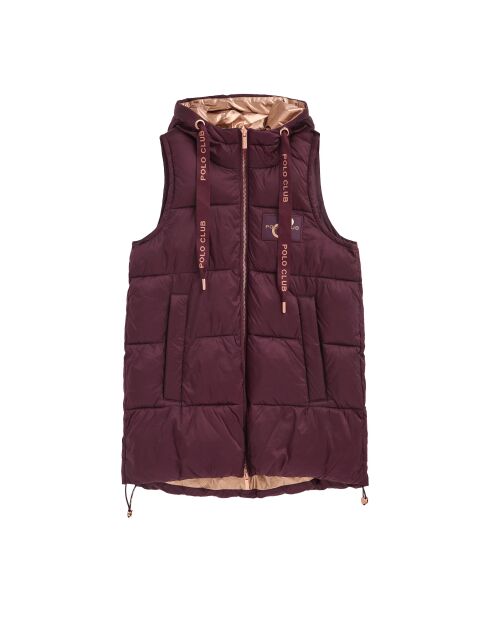 Giacca rosa bordeaux