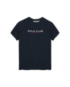 S-S Suzanne marineblaues T-Shirt