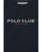 S-S Suzanne marineblaues T-Shirt