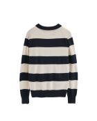 Pull Valéry marine-écru