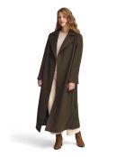 Abrigo Salomé marrón oscuro