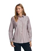 L-S Benoît taupefarbenes Hemd