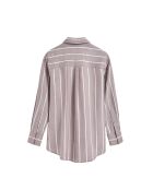 L-S Benoît taupefarbenes Hemd