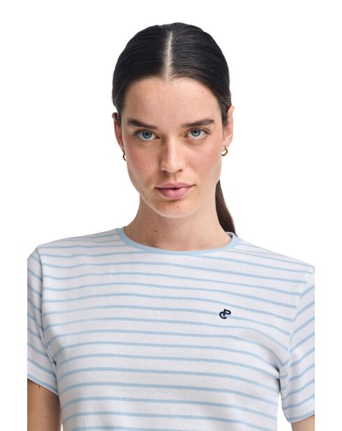 T-shirt S-S Émilie bleu pâte