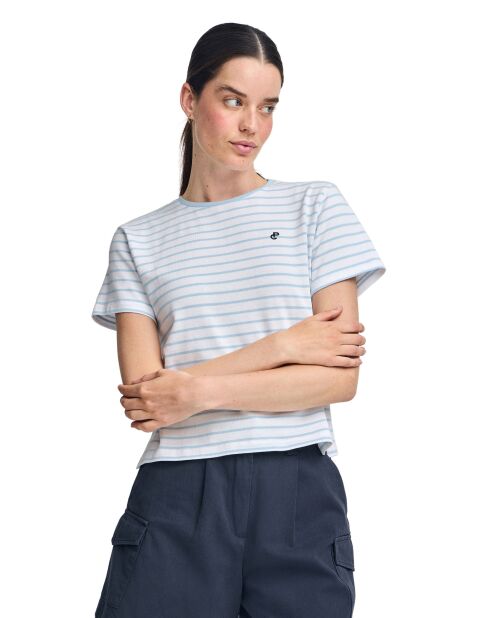 T-shirt S-S Émilie bleu pâte