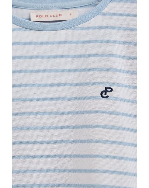 T-shirt S-S Émilie bleu pâte