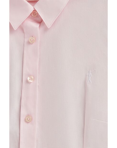 Chemise L-S Ulysse rose