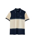 Polo azul marino S-S Celia