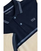 Polo azul marino S-S Celia