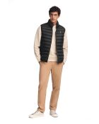 Schwarze ärmellose Jacke Maud