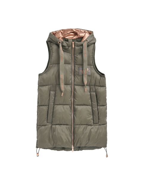 Alban militaire groene jas