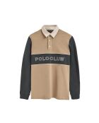Walid hellbraunes Poloshirt