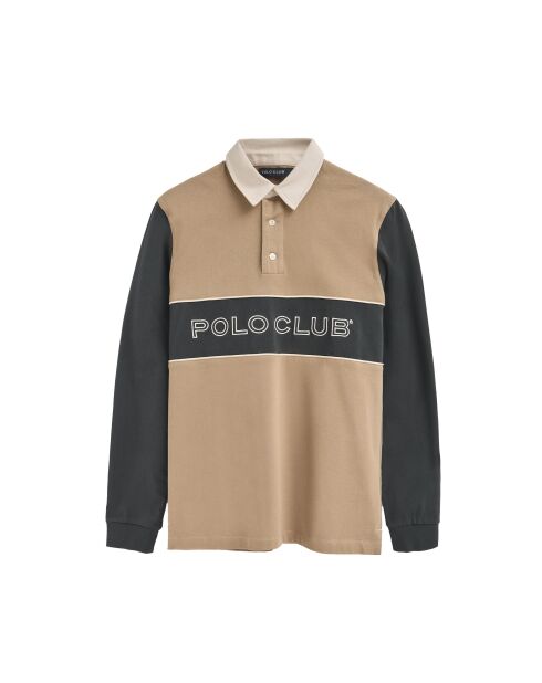 Walid hellbraunes Poloshirt