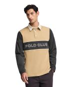 Walid hellbraunes Poloshirt