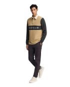 Walid hellbraunes Poloshirt