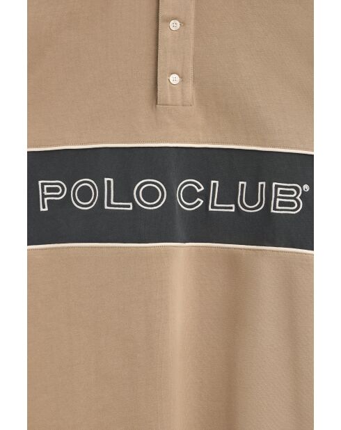 Walid hellbraunes Poloshirt