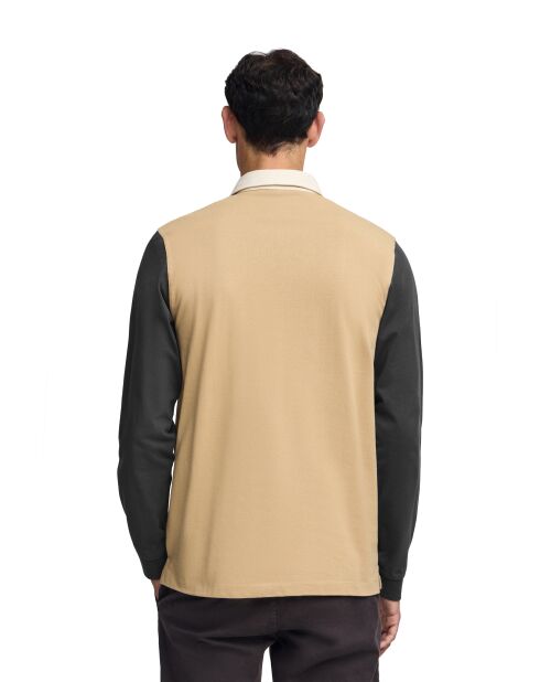 Walid hellbraunes Poloshirt