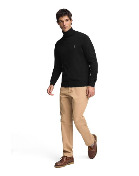 Schwarzer Pullover Lamine