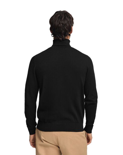 Schwarzer Pullover Lamine