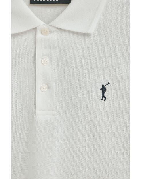 S-S Nabil weißes Poloshirt