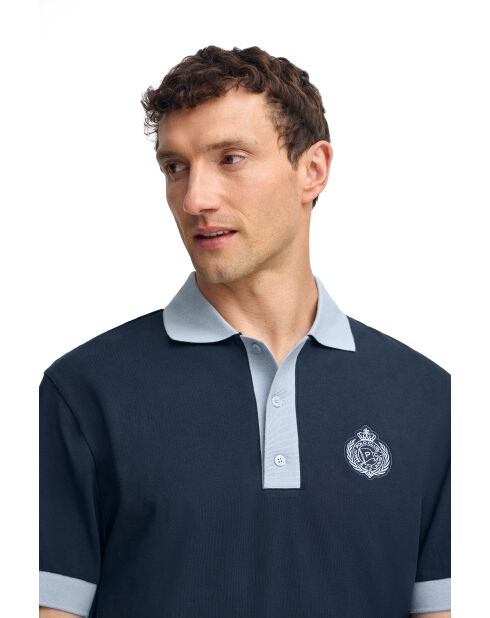 Polo azul marino S-S Lucie