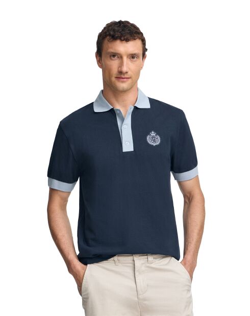 Polo azul marino S-S Lucie