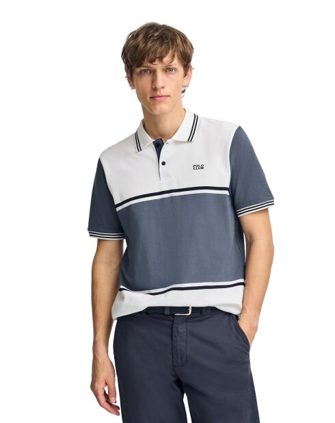 S-S Helene weißes Poloshirt