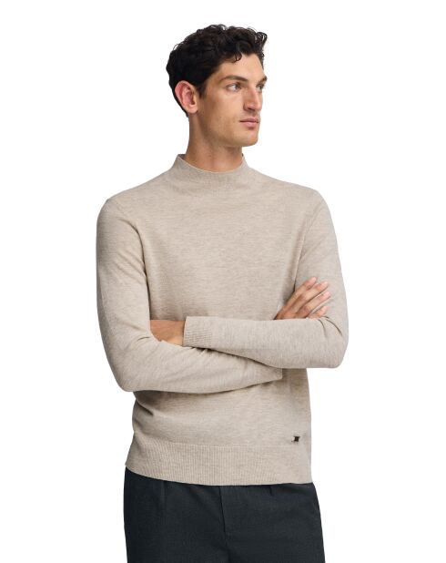 Pull Esteban mélange beige