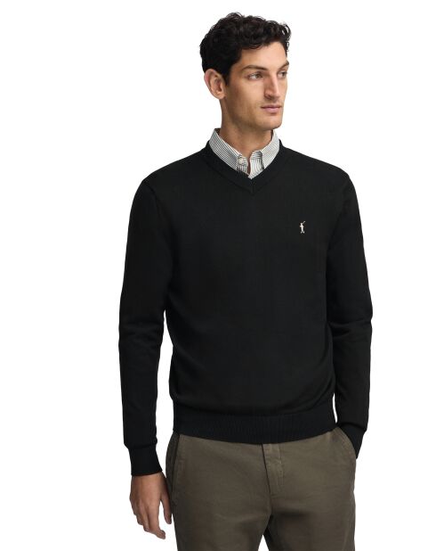Blaise schwarzer Pullover