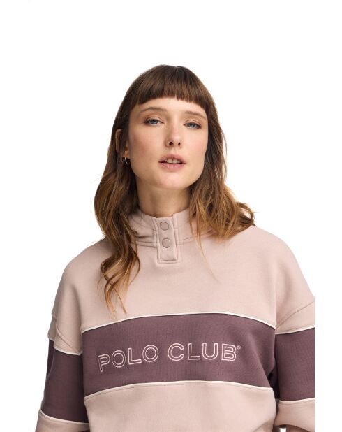 Lichtroze sweatshirt van Gregory