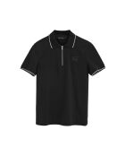 S-S Tarek schwarzes Poloshirt
