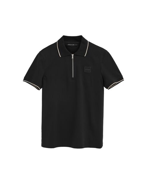 S-S Tarek schwarzes Poloshirt