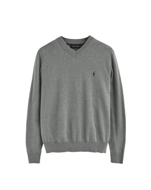 Elias Vigore grauer Pullover