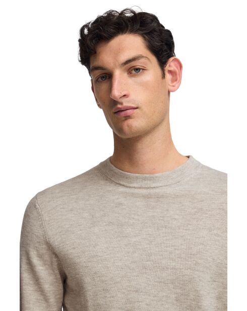 Pull Kilian mélange beige