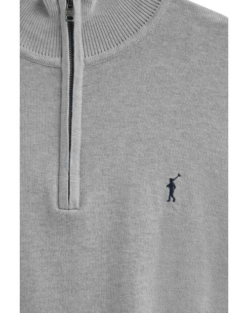 Hervé Vigore grauer Pullover